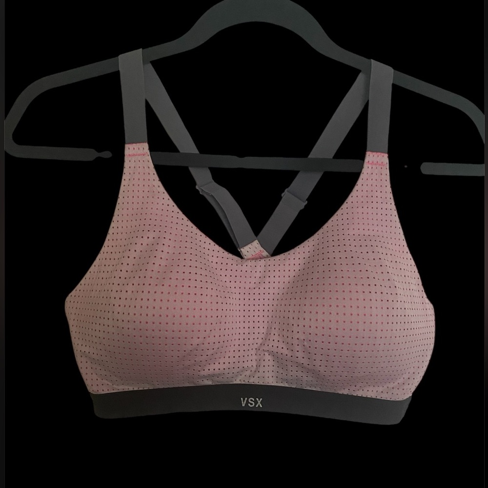 VSX Perforated Lavender Sports Bra